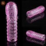 Crystal Dotted Condom Reusable Sleeve - Image 2