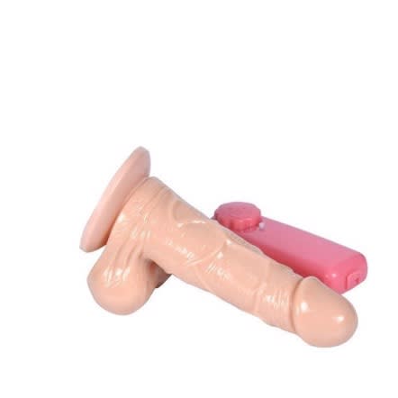 8 Inches Rotating Head Realistic Remote Controlled Dildo with Suction Cup 8 Inches Rotating Head Realistic Remote Controlled Dildo with Suction Cup