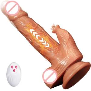 A Joy Man Wireless Remote Control Vibrator Dildo With Up-Down And Swing