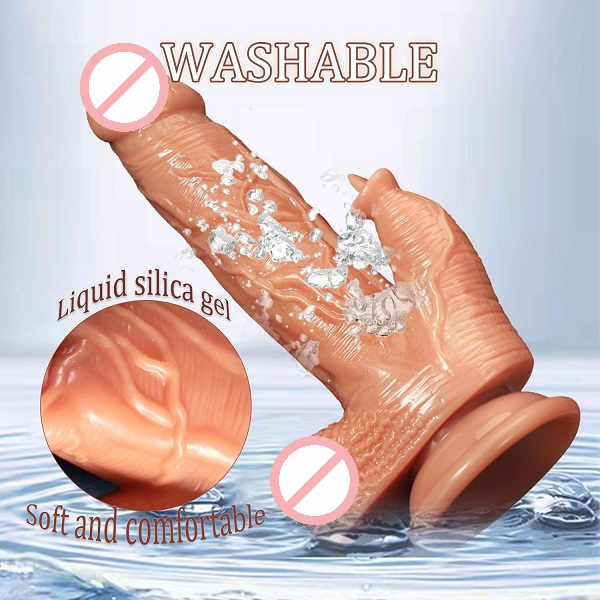A Joy Man Wireless Remote Control Vibrator Dildo With Up-Down And Swing