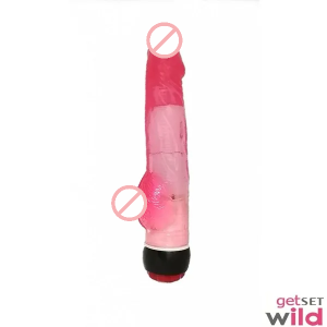 Adam 8 Inch G-Spot Jelly Dildo Stud Vibrator