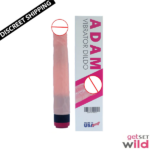 Adam Premium Vibrating Silicone Dildo 8 Inch Long - Image 4