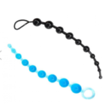 Silicone Rippled Dotted Anal Bead