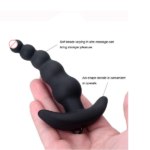 Anal Beads Style Vibrating Butt Plug For Anal Lovers