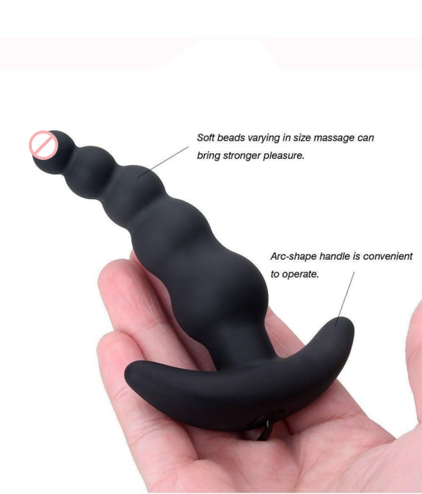 Anal Beads Style Vibrating Butt Plug For Anal Lovers