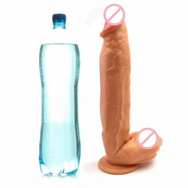 Au Naturel Daddy 14 Inches Sensa Feel Dual Density Dildo