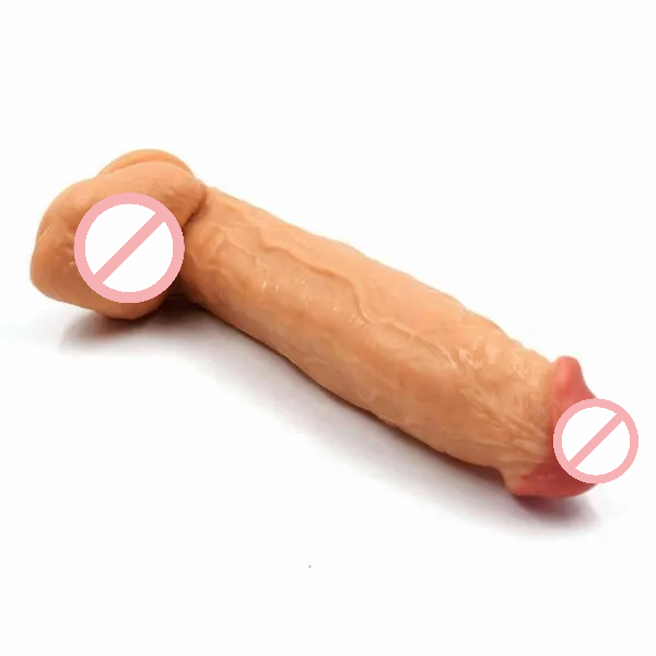 Au Naturel Daddy 14 Inches Sensa Feel Dual Density Dildo