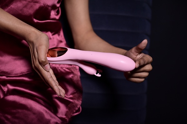 Ava Rechargeable Silicone Rabbit Vibrator - Pink