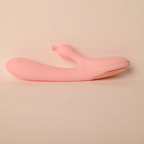 Ava Rechargeable Silicone Rabbit Vibrator - Pink