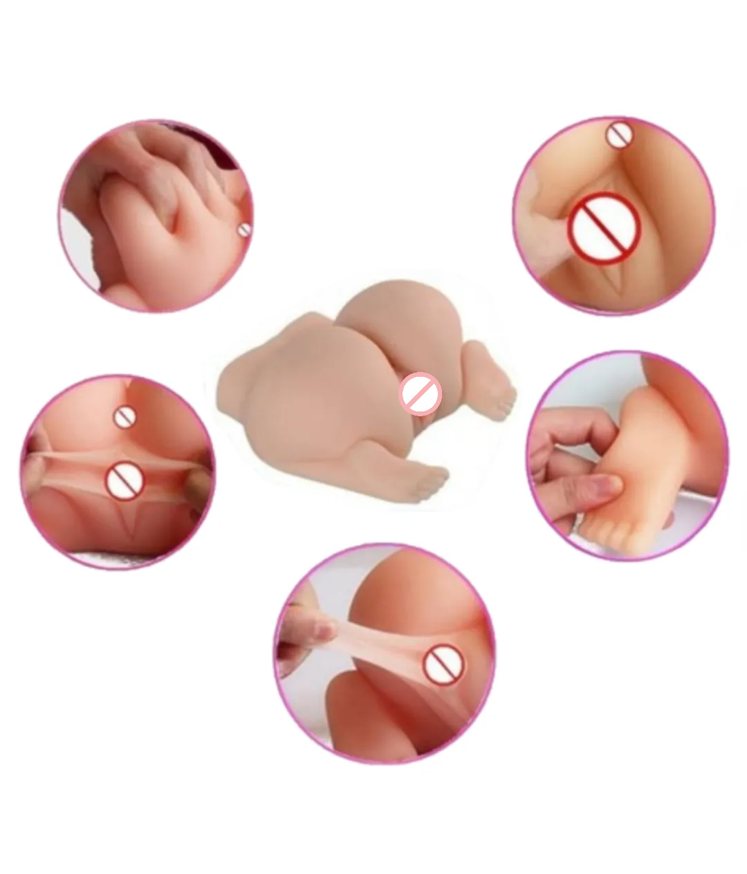 BOOTY Big Ass and Pussy Sex Toy