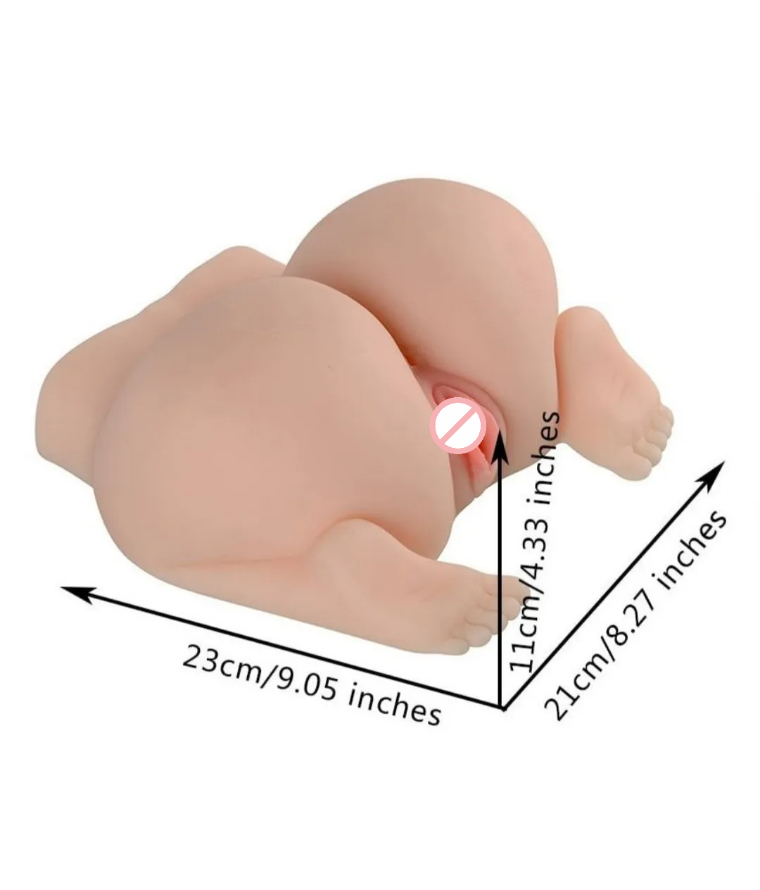 BOOTY Big Ass and Pussy Sex Toy