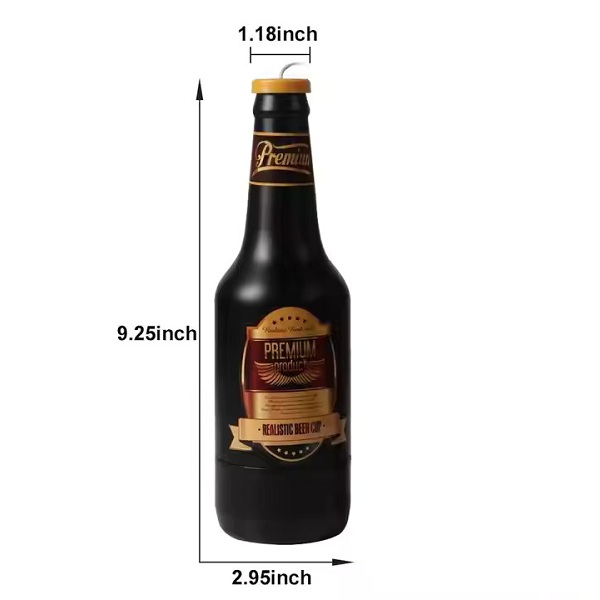 Beer Bottle Shaped Fleshlight Masturbator