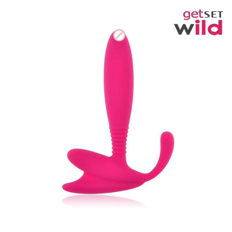 Beginner Pink P-spot Massager And Butt Plug Beginner Pink P-spot Massager And Butt Plug