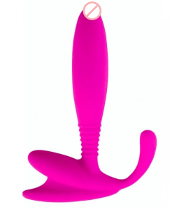 Beginner Pink P-spot Massager And Butt Plug