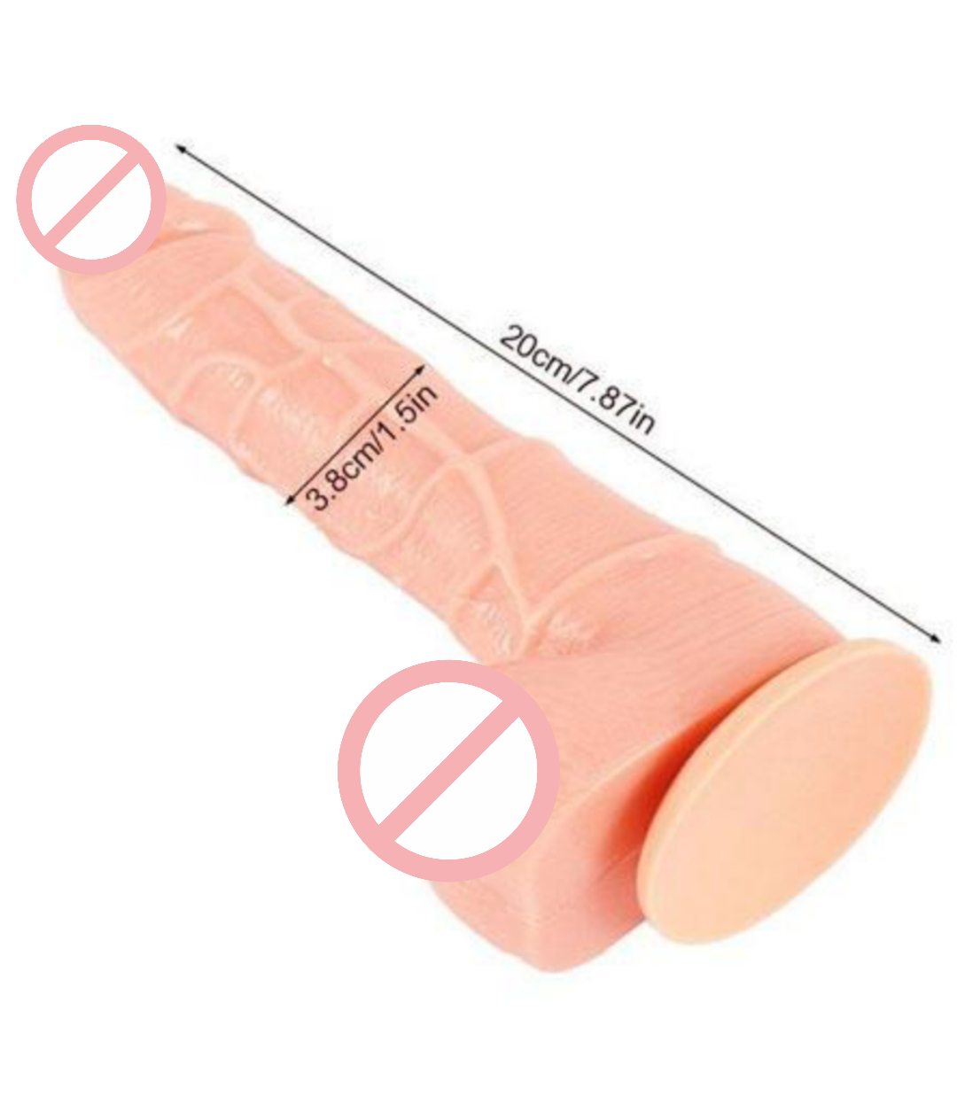 Big Boy 8 inch Real Dildo