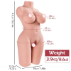 Big Size Solid Silicone Half Body Sex Doll For Men