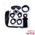 Bondage Kit Couple Fun- 7 Pieces Set (Red) - Image 2