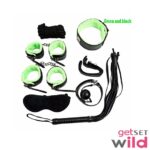 Bondage Kit Couple Fun- 7 Pieces Set (Red) - Image 3