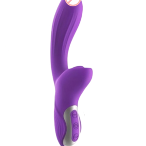 CAESAR Silicone Rabbit Vibrator For Women With Tongue Suction