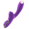 CAESAR Silicone Rabbit Vibrator For Women With Tongue Suction