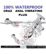 CRAZ Unisex Stainless Steel Anal Plug - Image 3