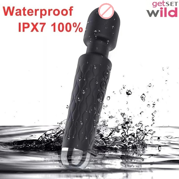 Cordless Wand Massager With 8 Powerful 20 Vibration Modes