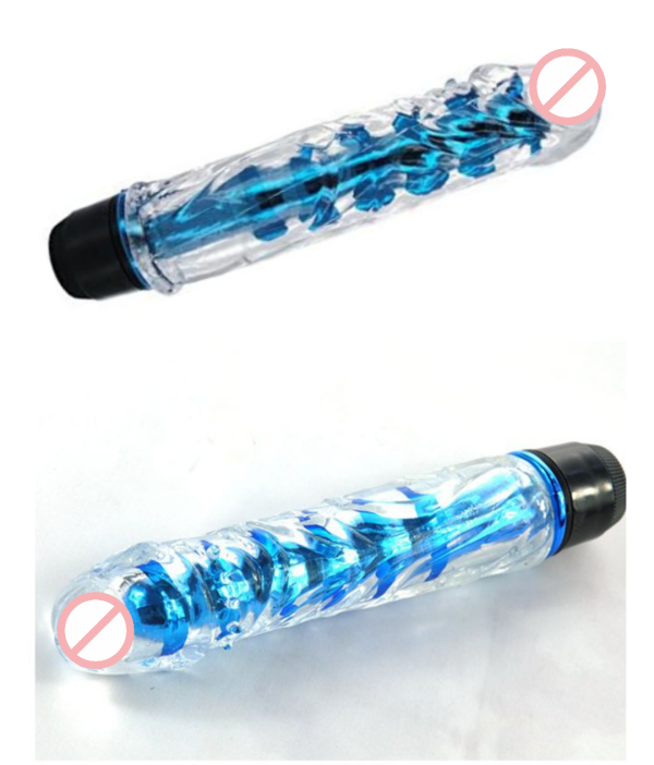 Crystal G-Spot Single Massager Vibrator With Barbed For Female