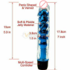 Crystal G-Spot Single Massager Vibrator With Barbed For Female