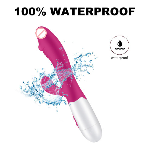 DELUX Silicone Vibrator 30 Functions G spot Dildo Vibrator