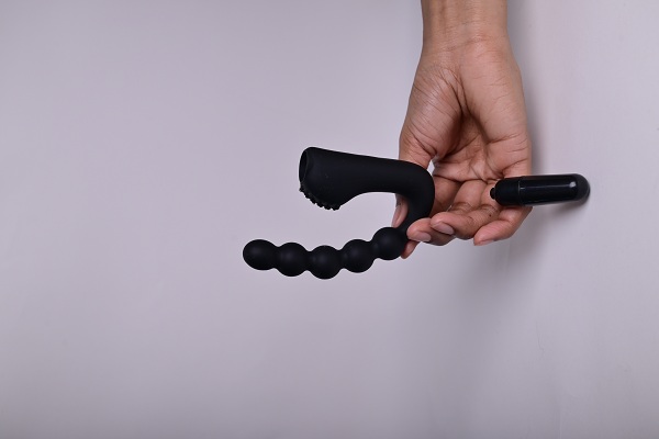 NATO Vibrating Anal Beaded Butt Plug With Remote NATO Vibrating Anal Beaded Butt Plug With Remote