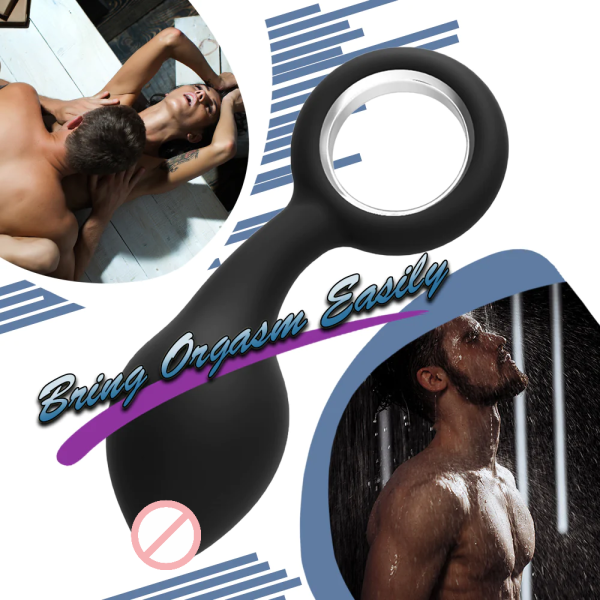 Deep Bummer Vibrating Plug With Pull Ring