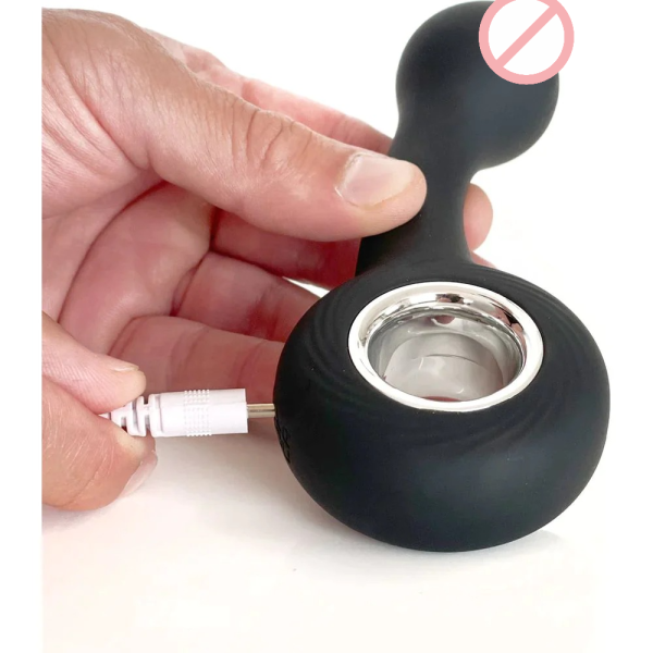 Deep Bummer Vibrating Plug With Pull Ring