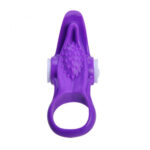Delay Vibrating Penis Ring With Tongue - Image 3