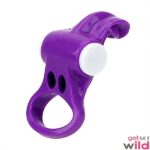 Delay Vibrating Penis Ring With Tongue - Image 4