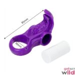 Delay Vibrating Penis Ring With Tongue - Image 5