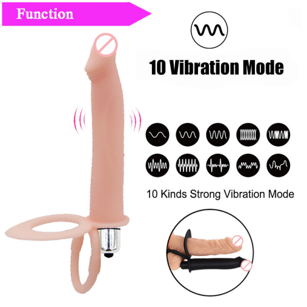 Double O-Fun Anal Vibrator