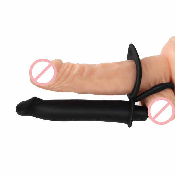 Double O Fun Black Anal Vibrator