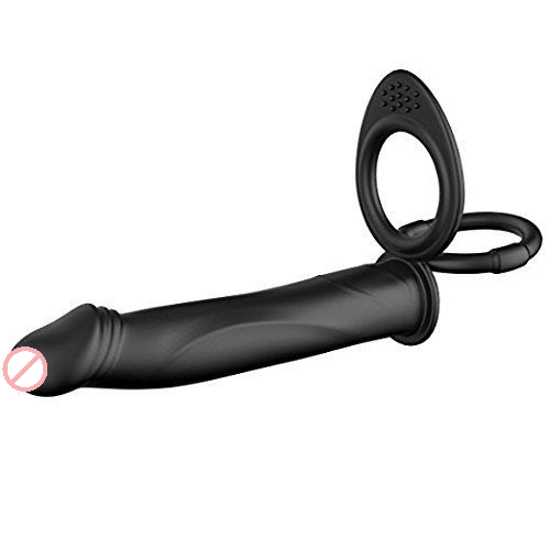 Double O Fun Black Anal Vibrator