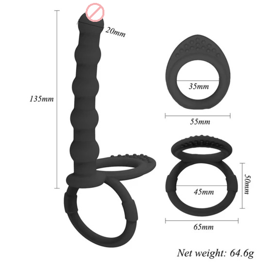 Double O Fun Vibrating Plug