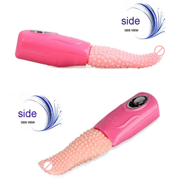 Electric X Vibrating Oral Sex Tongue Toys For Clitoral Stimulation