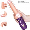 Euro Auto Thrusting Dildo Vibrator with Heating Function 3 Thrusting Levels 10 Vibration Modes