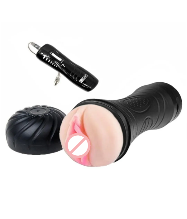 Fleshlight Vibrating Pussy Masturbator With Remote Control