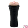 Fleshy Vibrating Remote Controlled Masturbator