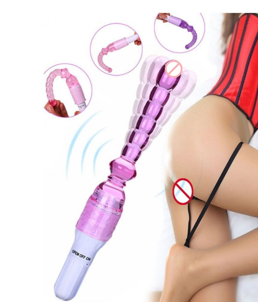 Flexible Vibrator For G-Spot And Clitoral Stimulation1c