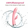 G-Spot Rabbit Double Vibrator Pink, Waterproof, USB charging