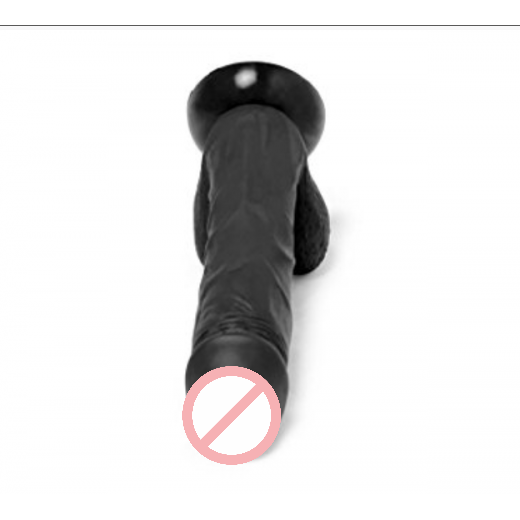 GodZilla BLACK Long Dildo 10 Inch