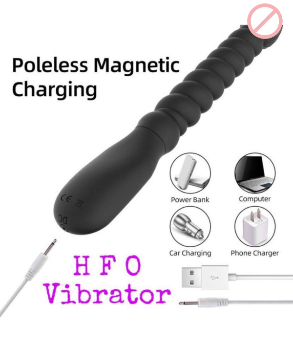 HFO Silicone Vibrator With Extra Head VIB For women