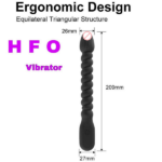 HFO Silicone Vibrator With Extra Head VIB For women