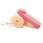 Remote Controlled Simple Mini Flesh Color Vibrating Anal Plug - Image 2