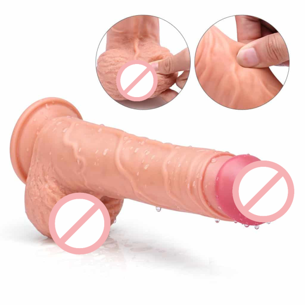 Hulk 11 Inch Silicone Dildo and 8 Inches Insertion Length